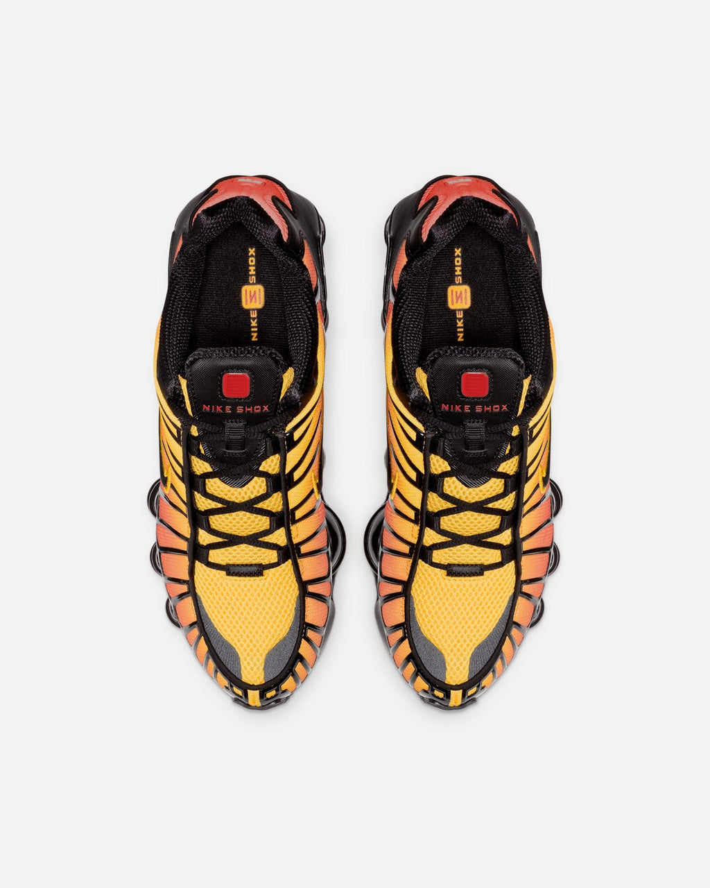 Nike Shox TL "Sunrise" Black/Black Amarrillo