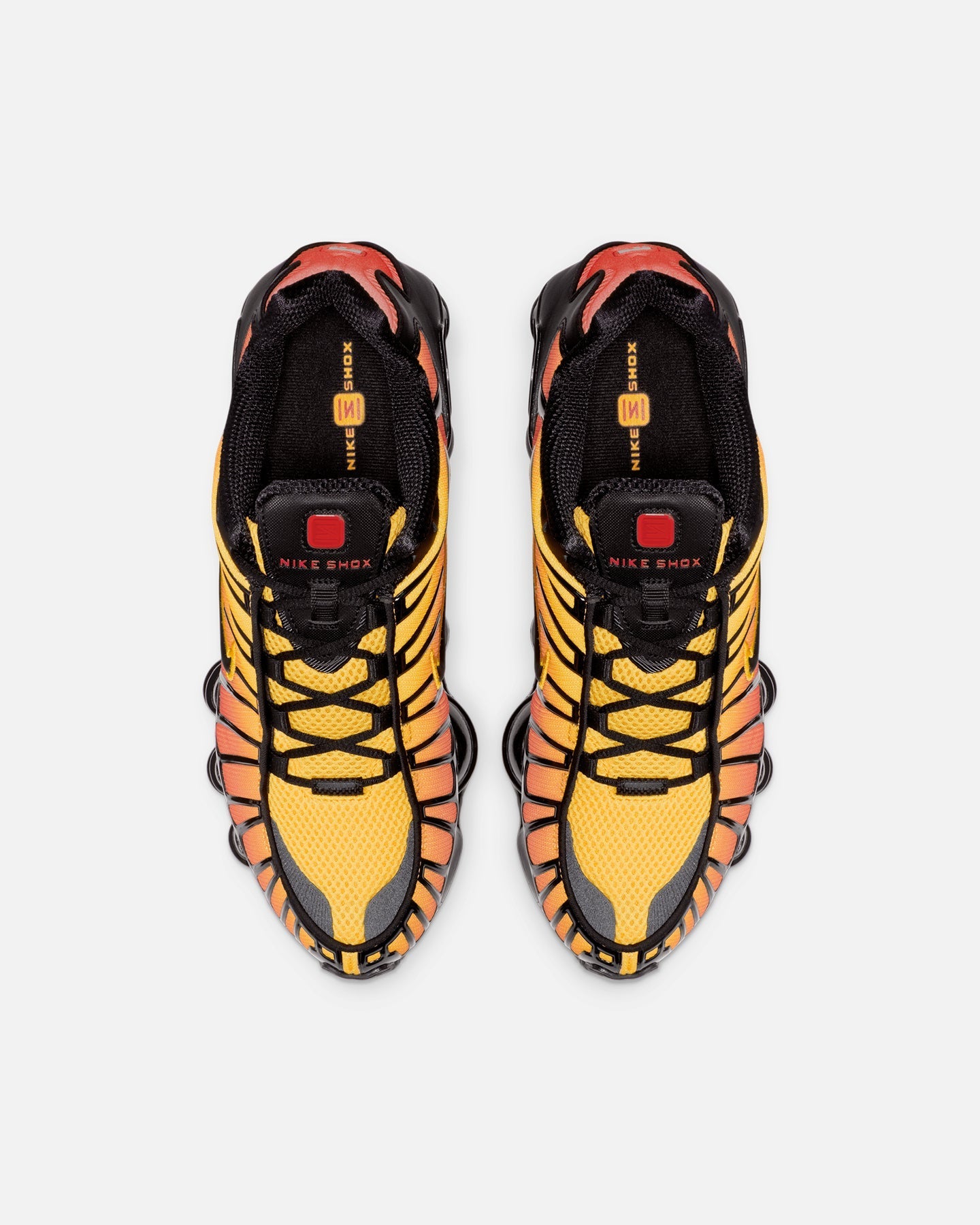 Nike Shox TL "Sunrise" Black/Black Amarrillo
