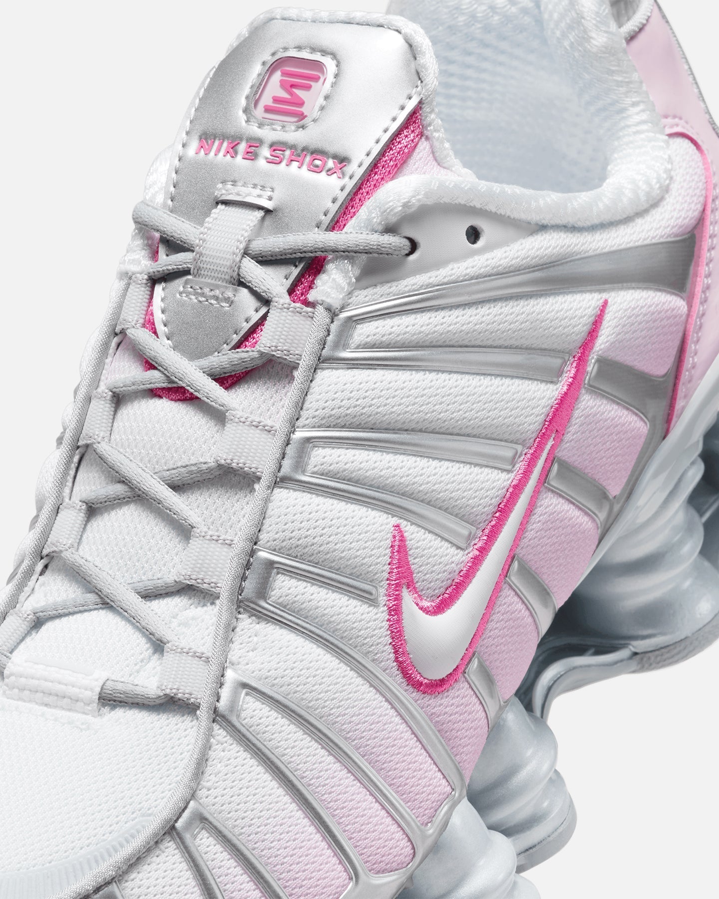 Nike Women's Shox TL "Pink Foam" Metallic Platinum/Pinksicle