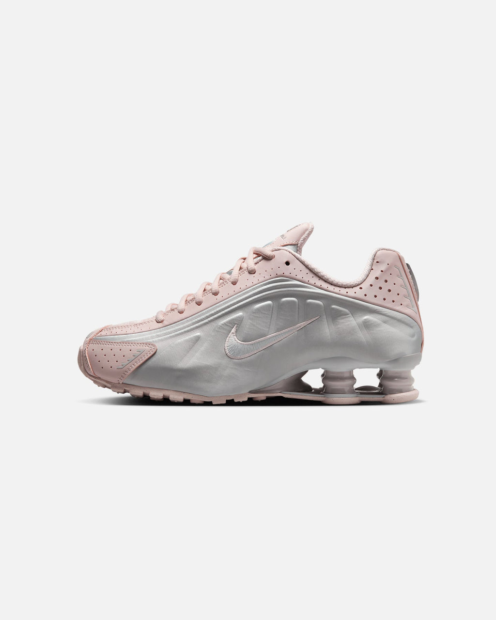 Nike Women's Shox R4 Barely Rose/Metallic Platinum