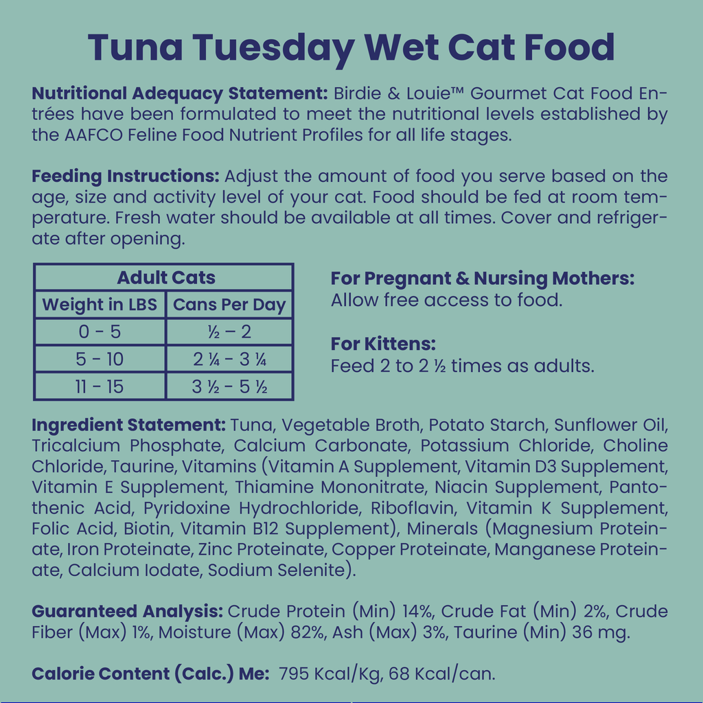 Tuna Tuesday 12pk Wet Cat Food