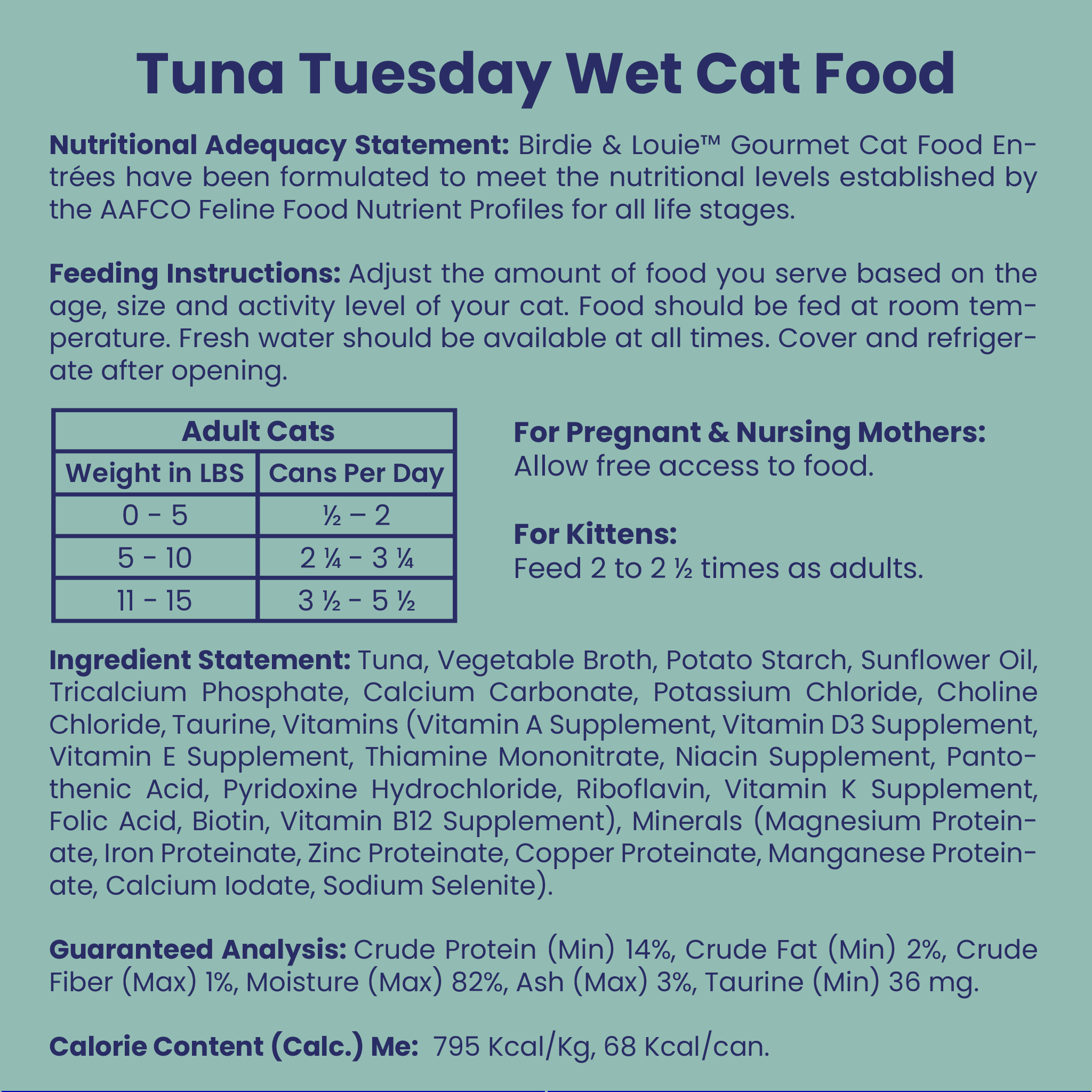 Tuna Tuesday 12pk Wet Cat Food