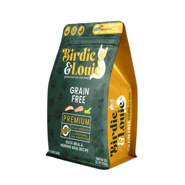 3.5lb Duck Meal & Herring Meal Recipe Dry Cat Food