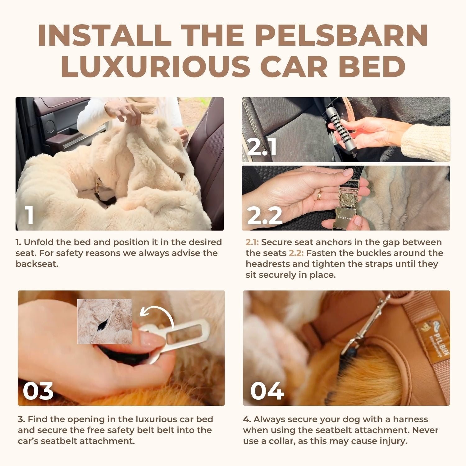 Luxurious Cozy Car Bed ( 1+1 )